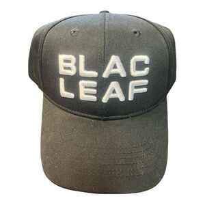 Black Leaf Logo Cap one size fits all